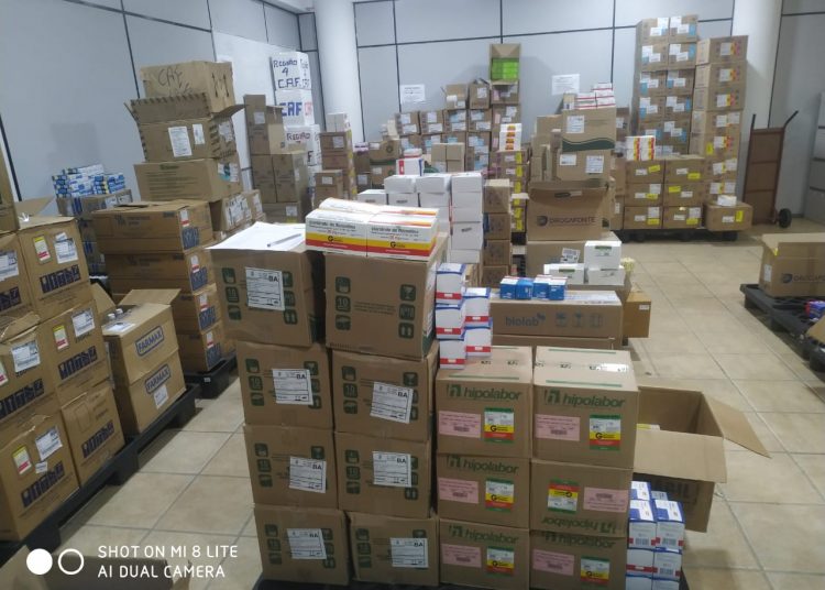 Eunápolis recebe medicamentos para a rede municipal de Saúde