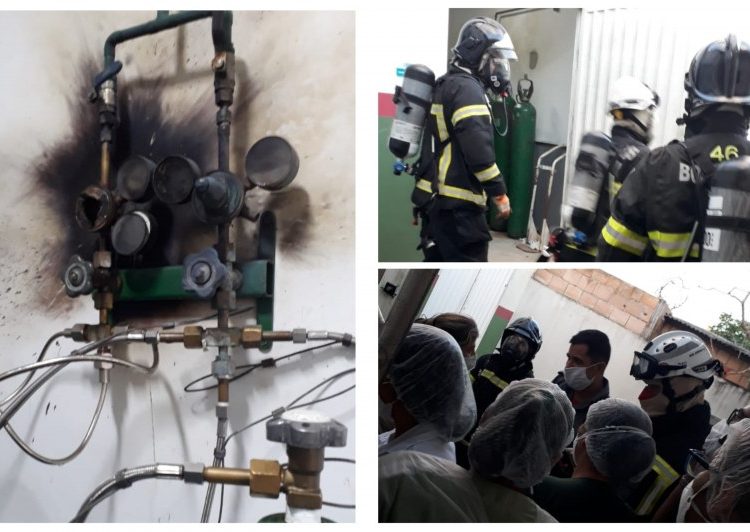 Porto Seguro: Corpo de Bombeiros investiga Curto-circuito na Rede de Oxigênio da UPA Frei Calixto