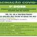 Eunápolis realiza a vacinação de novos grupos contra a Covid-19
