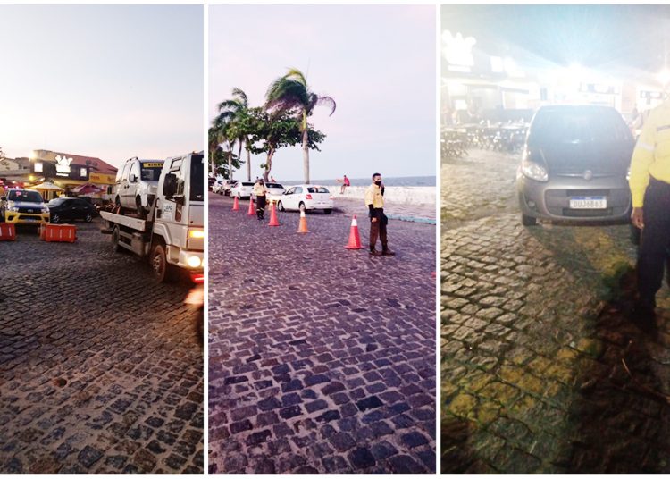 Porto Seguro: Blitz da Secretaria de Trânsito, GCM e PM, recolhe veículos e notifica condutor sem habilitação