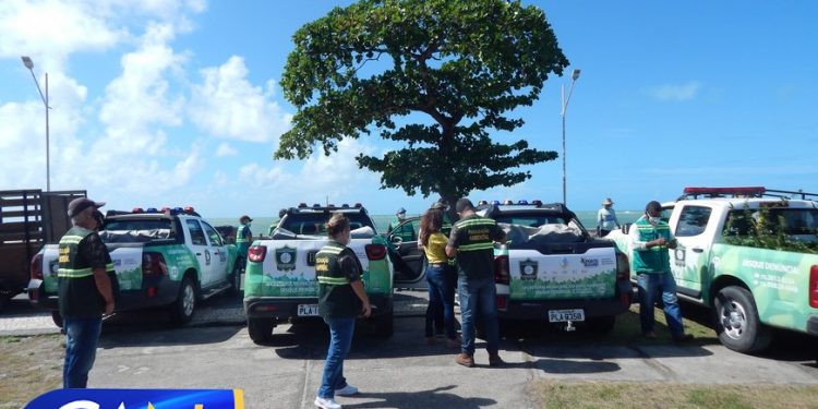 Secretaria de Meio Ambiente de Porto Seguro apresenta nova frota e distribui mudas e árvores frutíferas