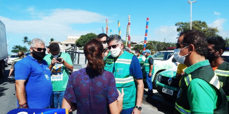 Secretaria de Meio Ambiente de Porto Seguro apresenta nova frota e distribui mudas e árvores frutíferas