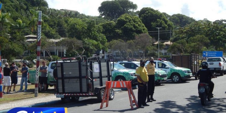 Secretaria de Meio Ambiente de Porto Seguro apresenta nova frota e distribui mudas e árvores frutíferas