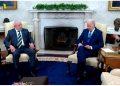 Presidente Lula participa de reunião com o presidente Joe Biden na Casa Branca