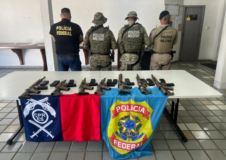 URGENTE | Operação Escudo de Ferro apreende 07 fuzis e munições após troca de tiros com bandidos