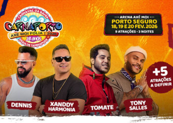 CARNAPORTO 2026 | Confirmado! mais uma vez, Tomate será a grande atração da última noite do evento