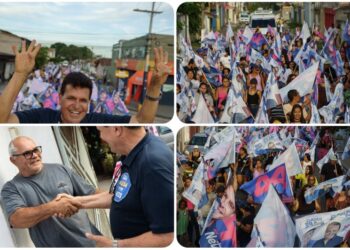 ELEIÇÕES 2026 | Caminhada de Paulo Dapé reúne apoiadores nos bairros Santa Lúcia, Gusmão e Arnaldão, em Eunápolis
