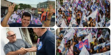 ELEIÇÕES 2026 | Caminhada de Paulo Dapé reúne apoiadores nos bairros Santa Lúcia, Gusmão e Arnaldão, em Eunápolis